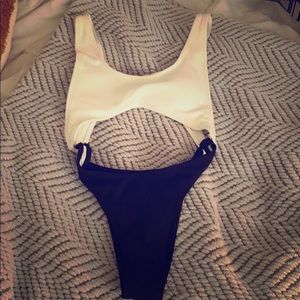 One piece zaful bathing suit